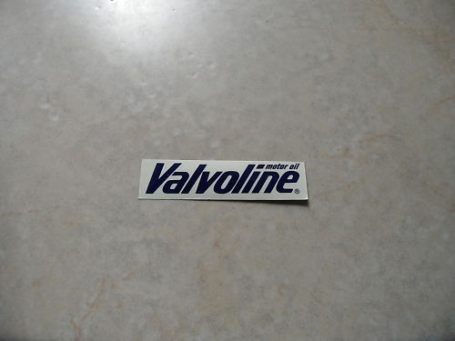 Adesivo valvoline nero - valvoline, tuning